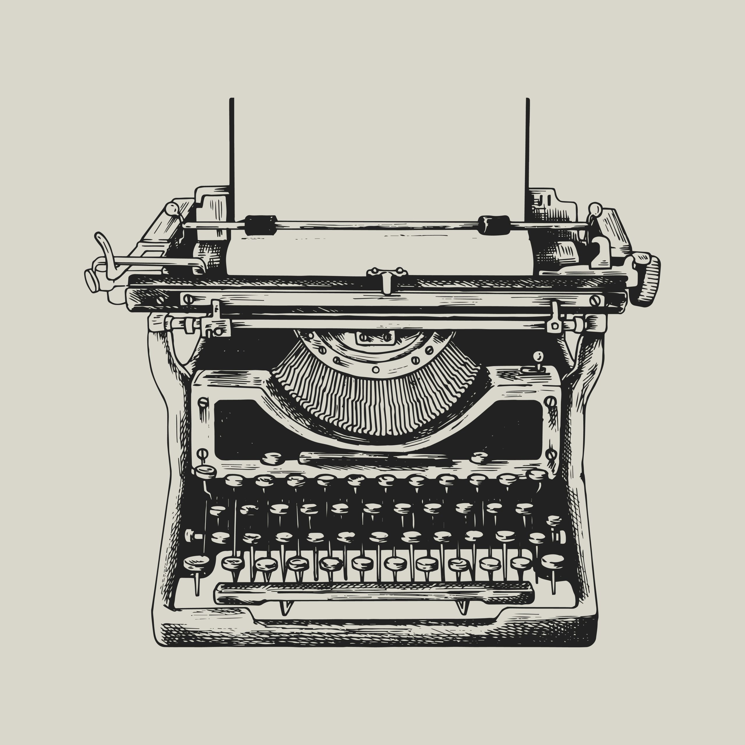 A typewriter. I just think it looks cool.